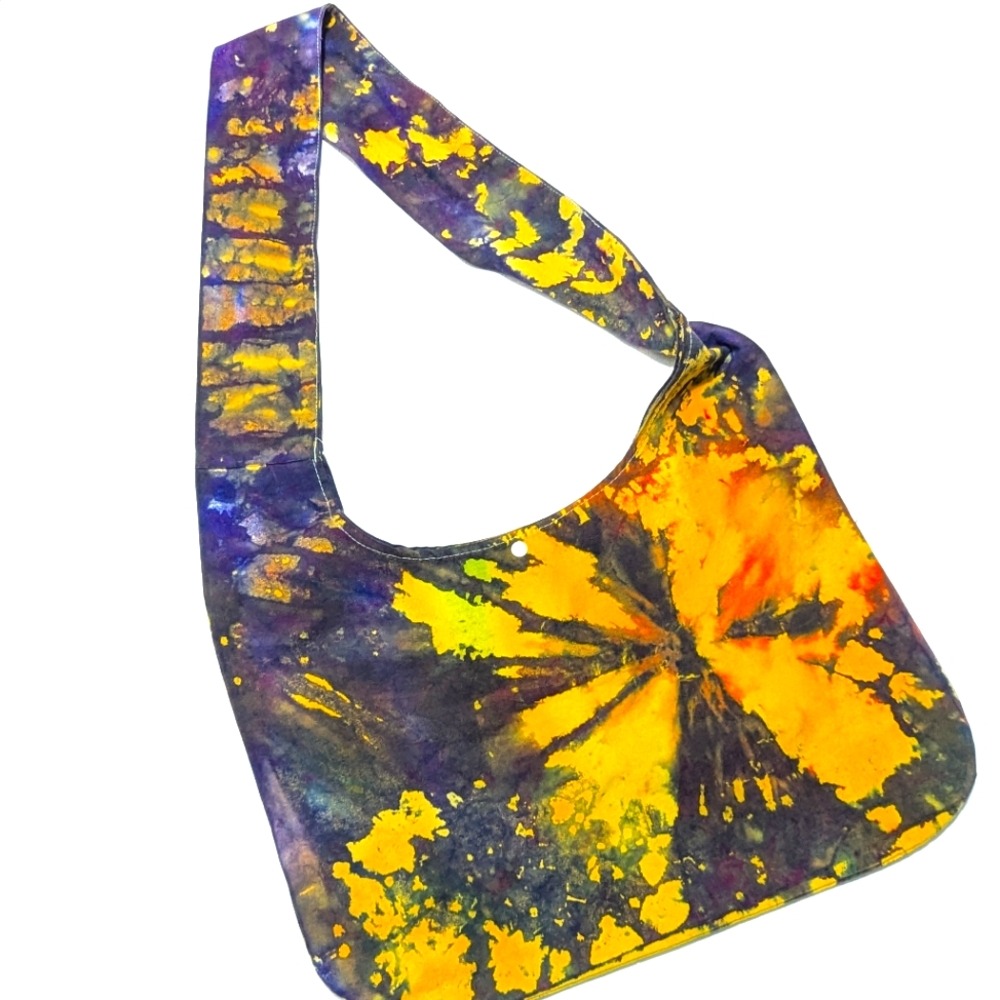 Handmade | Sling Bag | Body Cross | Shoulder Bag | Tie Dye | Bohemian | Hippie |